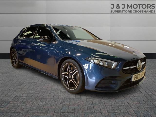 Mercedes-Benz A Class 1.3 A180 AMG Line Executive Edition 5dr Auto Hatchback Petrol Blue