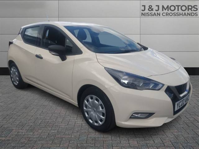 Nissan Micra 1.0 IG-T 92 Visia 5dr Hatchback Petrol White