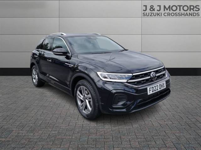 Volkswagen T-Roc 1.5 TSI R-Line 5dr DSG Hatchback Petrol Black