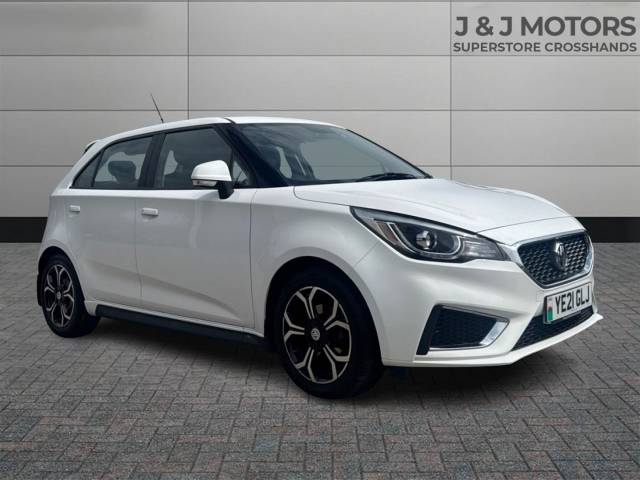 MG Motor UK MG3 1.5 VTi-TECH Exclusive 5dr Hatchback Petrol White