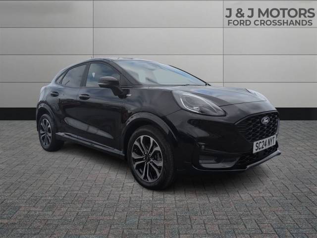 Ford Puma 1.0 EcoBoost Hybrid mHEV ST-Line 5dr Hatchback Petrol Black