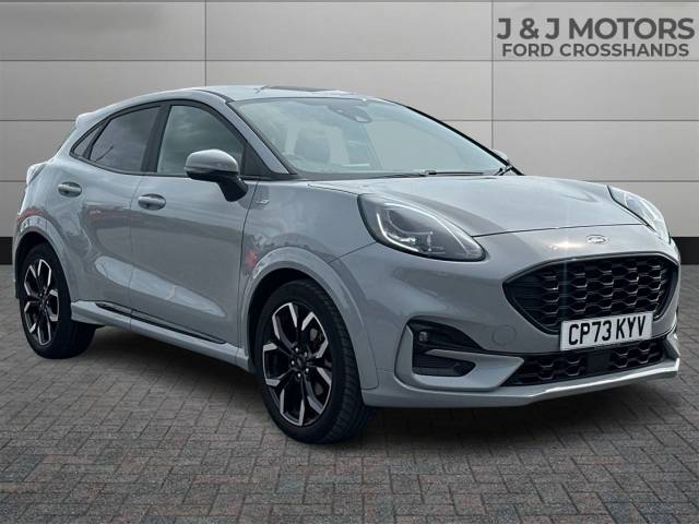 Ford Puma 1.0 EcoBoost Hybrid mHEV 155 ST-Line X 5dr Hatchback Petrol Grey