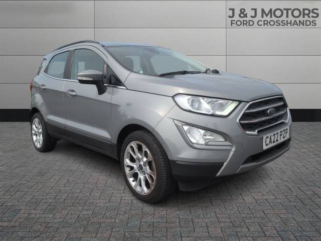 Ford Ecosport 1.0 EcoBoost 125 Titanium 5dr Hatchback Petrol Silver