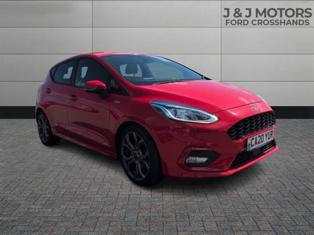 Ford Fiesta 1.0 EcoBoost 140 ST-Line X 5dr Hatchback Petrol Red