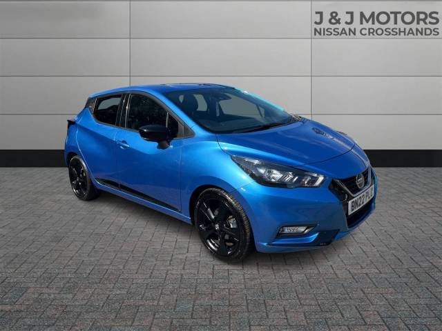 Nissan Micra 1.0 IG-T 92 N-Sport 5dr CVT Hatchback Petrol Blue
