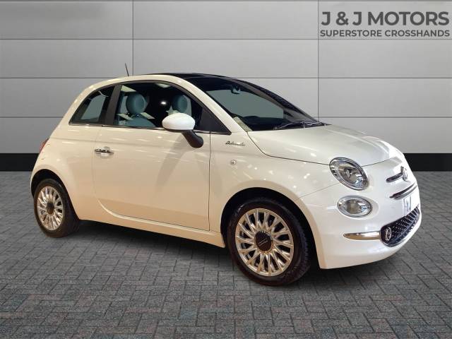 Fiat 500 1.0 Mild Hybrid Dolcevita [Part Leather] 3dr Hatchback Petrol White
