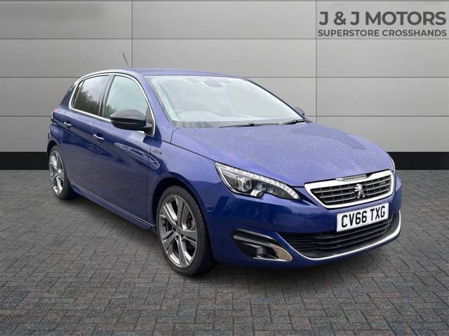 Peugeot 308 1.2 PureTech 130 GT Line 5dr Hatchback Petrol Blue