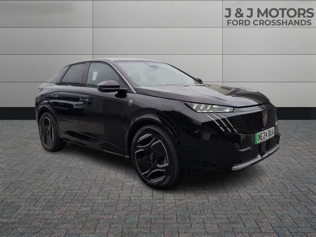 Peugeot 3008 0.0 157kW GT 73kWh 5dr Auto Hatchback Electric Black