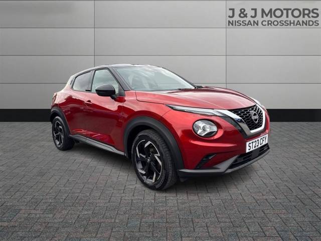 Nissan Juke 1.0 DiG-T 114 N-Connecta 5dr Hatchback Petrol Red