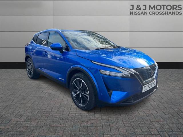 Nissan Qashqai 1.5 E-Power Tekna 5dr Auto Hatchback Petrol / Electric Hybrid Blue