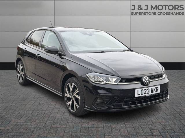 Volkswagen Polo 1.0 TSI R-Line 5dr Hatchback Petrol Black