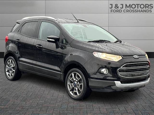 Ford Ecosport 1.0 EcoBoost Titanium 5dr [17in] Hatchback Petrol Black