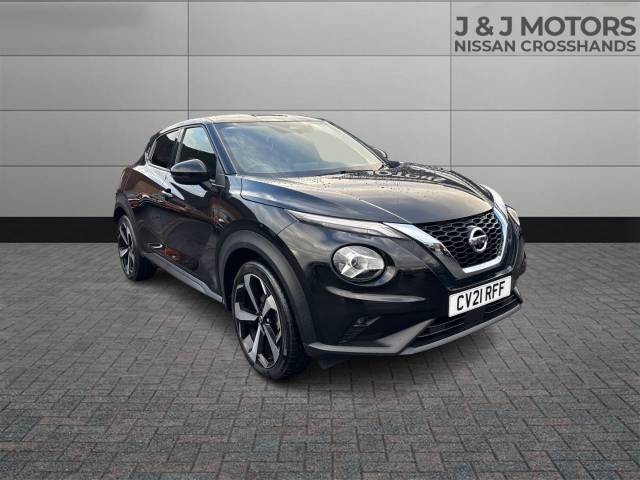 Nissan Juke 1.0 DiG-T 114 Tekna 5dr DCT Hatchback Petrol Black