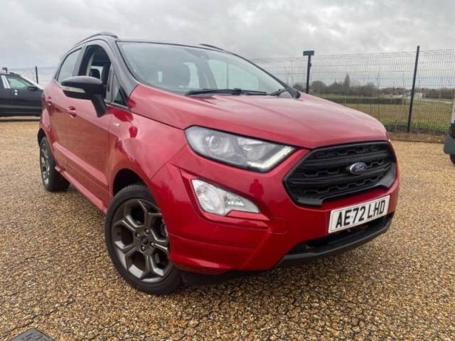 Ford Ecosport 1.0 EcoBoost 125 ST-Line 5dr Hatchback Petrol Red