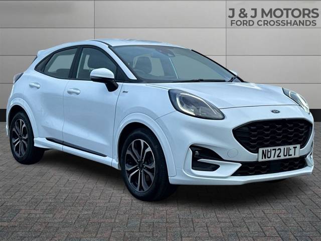 Ford Puma 1.0 EcoBoost Hybrid mHEV ST-Line 5dr Hatchback Petrol White
