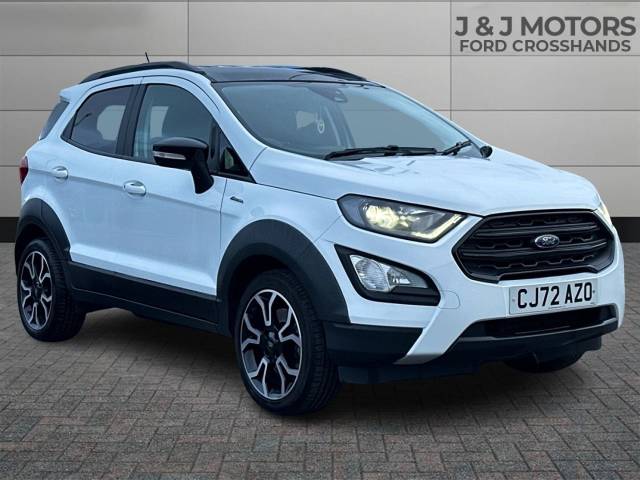 Ford Ecosport 1.0 EcoBoost 125 Active 5dr Hatchback Petrol White