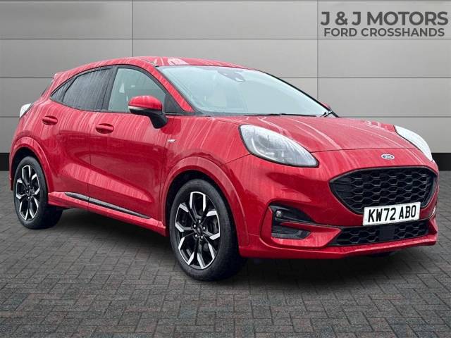 Ford Puma 1.0 EcoBoost Hybrid mHEV 155 ST-Line X 5dr Hatchback Petrol Red