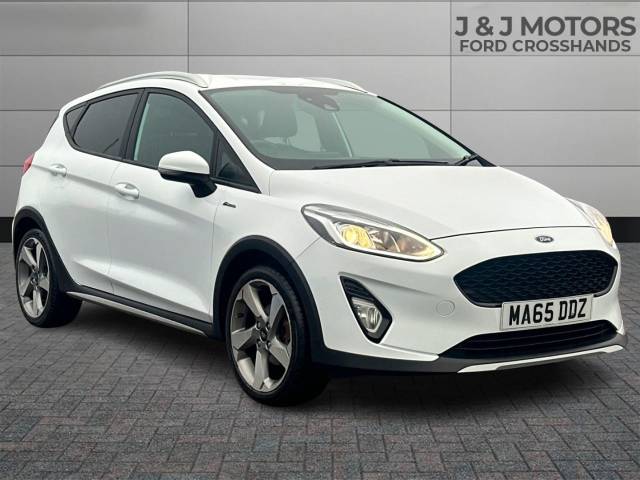 Ford Fiesta 1.0 EcoBoost Active 1 5dr Hatchback Petrol White