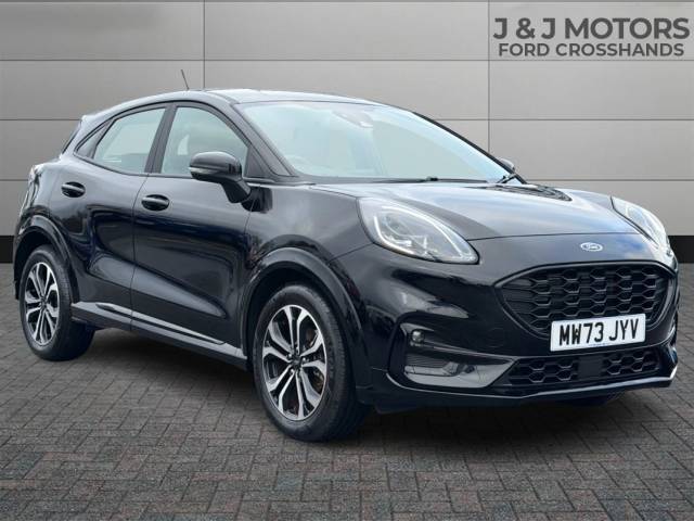 Ford Puma 1.0 EcoBoost Hybrid mHEV ST-Line 5dr Hatchback Petrol Black