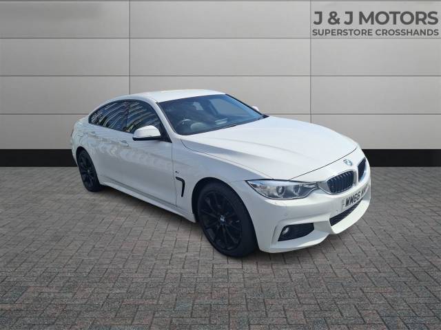 BMW 4 Series 2.0 420d [190] xDrive M Sport 5dr Auto [Prof Media] Coupe Diesel White