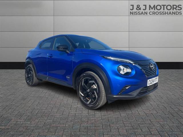 Nissan Juke 1.6 Hybrid N-Connecta 5dr Auto Hatchback Petrol / Electric Hybrid Blue
