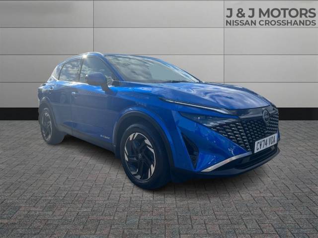Nissan Qashqai 1.5 E-Power N-Connecta 5dr Auto Hatchback Petrol / Electric Hybrid Blue