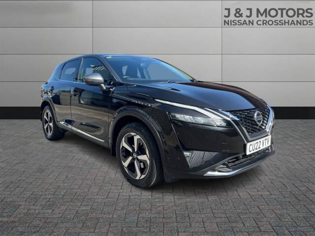 Nissan Qashqai 1.3 DiG-T MH 158 N-Connecta 5dr Xtronic Hatchback Petrol Black