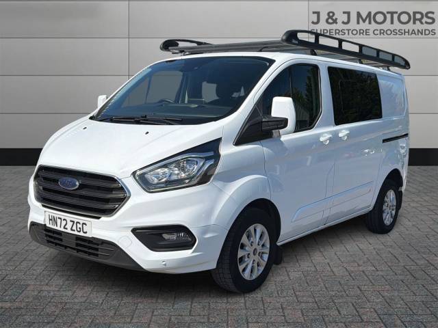 2022 Ford Transit Custom 2.0 EcoBlue 130ps Low Roof D/Cab Limited Van
