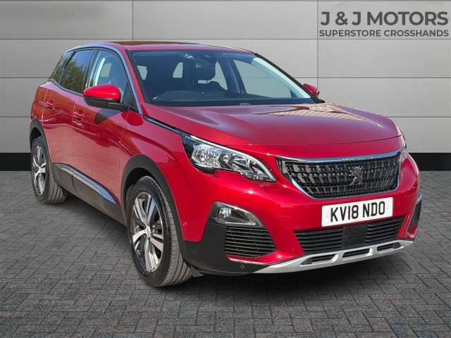 Peugeot 3008 1.6 BlueHDi 120 Allure 5dr Hatchback Diesel Red