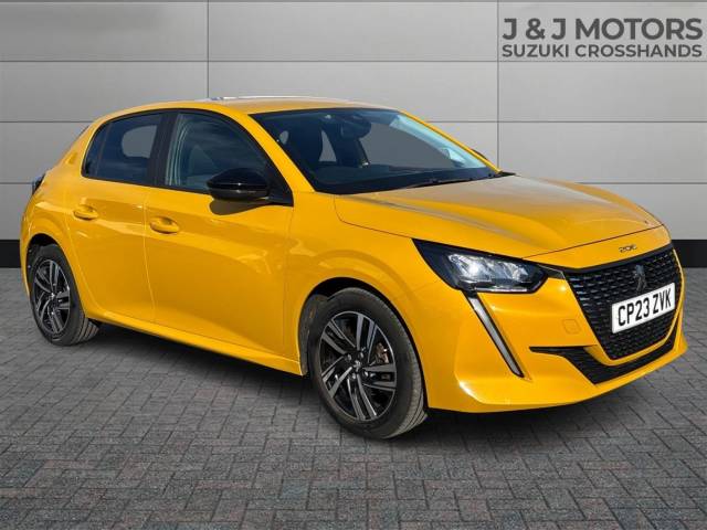 Peugeot 208 1.2 208 ACTIVE PREMIUM + P-TE Hatchback Petrol Yellow