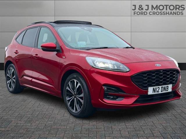 Ford Kuga 2.0 EcoBlue mHEV ST-Line X 5dr Hatchback Diesel Red
