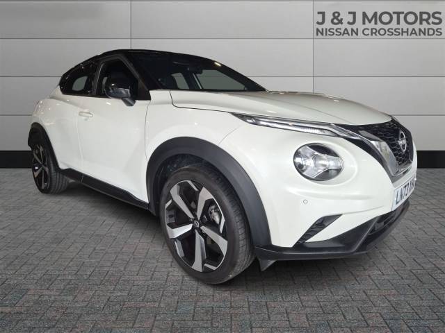 Nissan Juke 1.0 DiG-T 114 Tekna 5dr DCT Hatchback Petrol White