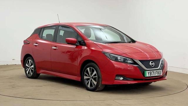 Nissan Leaf 0.0 110kW Acenta 40kWh 5dr Auto [6.6kw Charger] Hatchback Electric Red