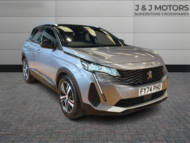 Peugeot 3008 1.6 Hybrid 180 Allure 5dr e-EAT8 Hatchback Petrol / Electric Hybrid Grey