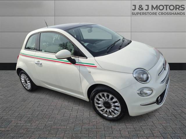 Fiat 500 1.2 Lounge 3dr Hatchback Petrol White