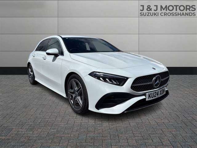 Mercedes-Benz A Class 2.0 A200d AMG Line Executive 5dr Auto Hatchback Diesel White