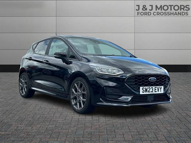 Ford Fiesta 1.0 EcoBoost ST-Line 5dr Hatchback Petrol Black