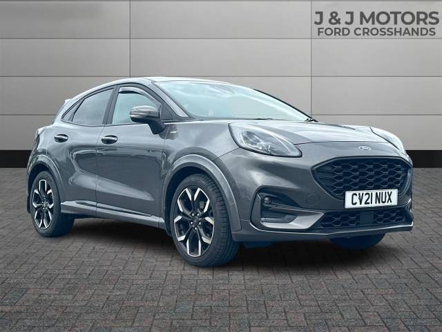 Ford Puma 1.0 EcoBoost Hybrid mHEV ST-Line X 5dr Hatchback Petrol Grey