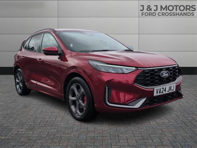 Ford Kuga 2.5 FHEV ST-Line 5dr CVT Hatchback Petrol / Electric Hybrid Red