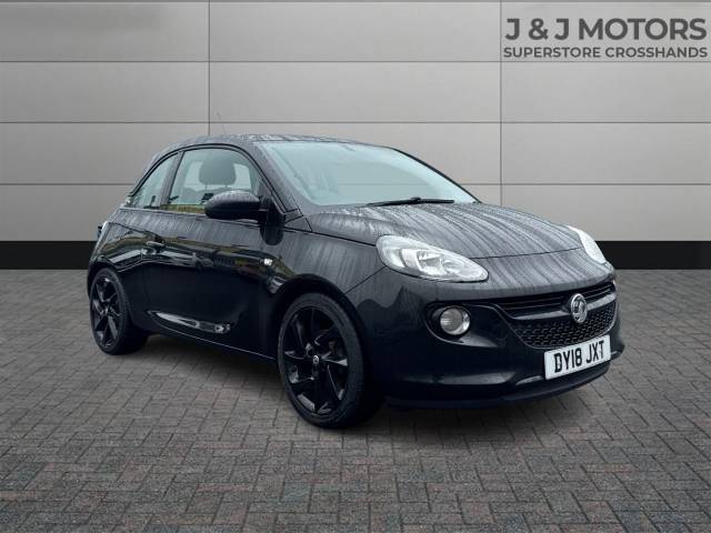 Vauxhall Adam 1.2i Energised 3dr Hatchback Petrol Black