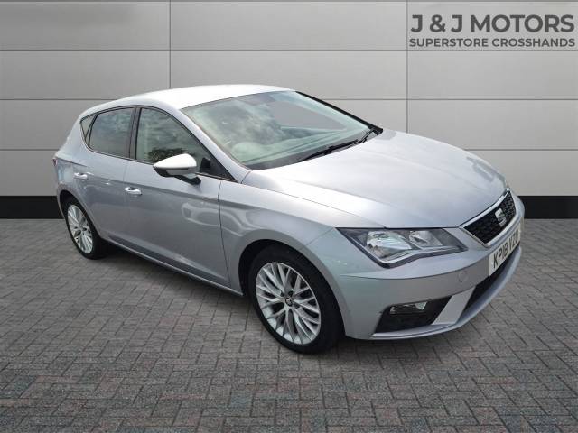 SEAT Leon 1.6 TDI SE Dynamic Technology 5dr DSG Hatchback Diesel Silver