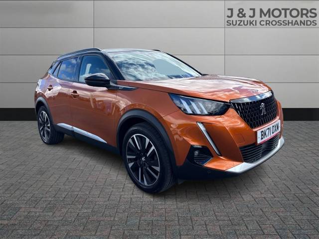 Peugeot 2008 1.2 PureTech 130 GT Premium 5dr Hatchback Petrol Orange
