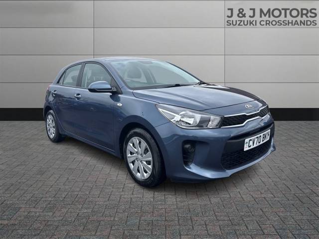 Kia Rio 1.25 1 5dr Hatchback Petrol Blue