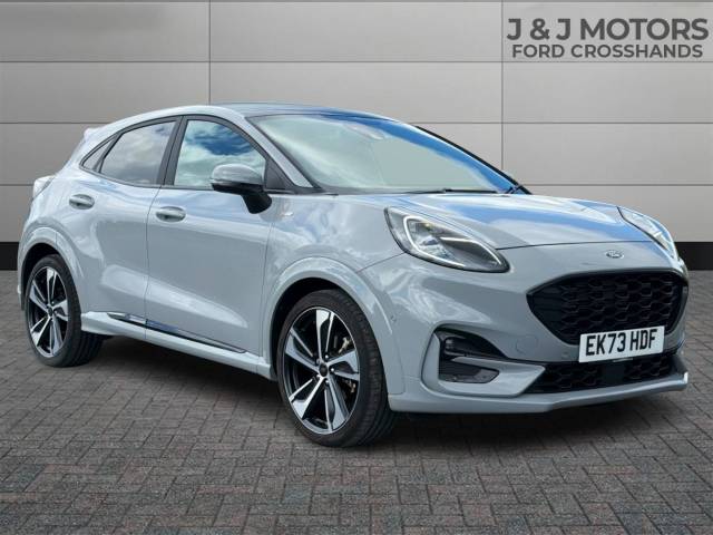Ford Puma 1.0 EcoBoost Hybrid mHEV 155 ST-Line X 5dr Hatchback Petrol Grey
