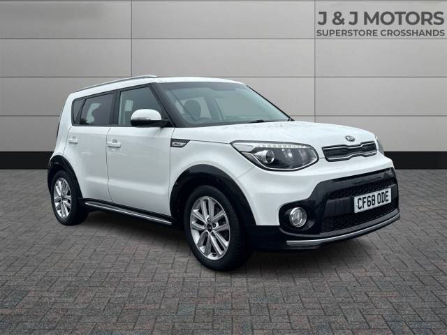 Kia Soul 1.6 CRDi 2 5dr Hatchback Diesel White