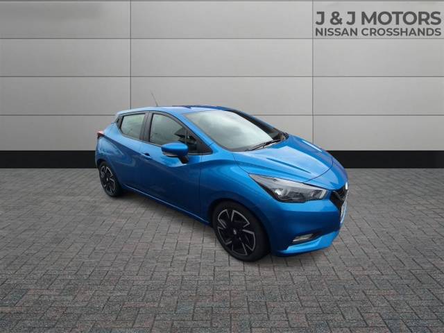 Nissan Micra 1.0 IG-T 92 Acenta 5dr CVT Hatchback Petrol Blue