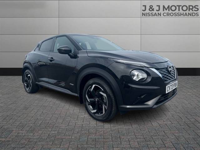 Nissan Juke 1.6 Hybrid N-Connecta 5dr Auto Hatchback Petrol / Electric Hybrid Black