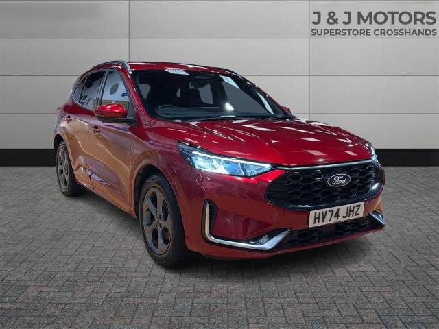 Ford Kuga 2.5 FHEV ST-Line 5dr CVT Hatchback Hybrid Red