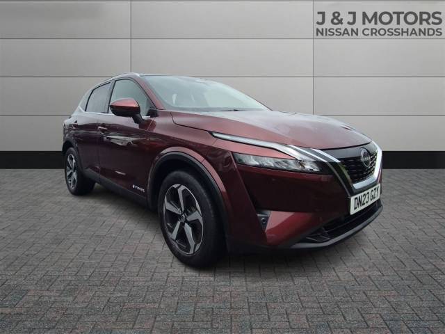 Nissan Qashqai 1.5 E-Power N-Connecta 5dr Auto Hatchback Petrol / Electric Hybrid Red