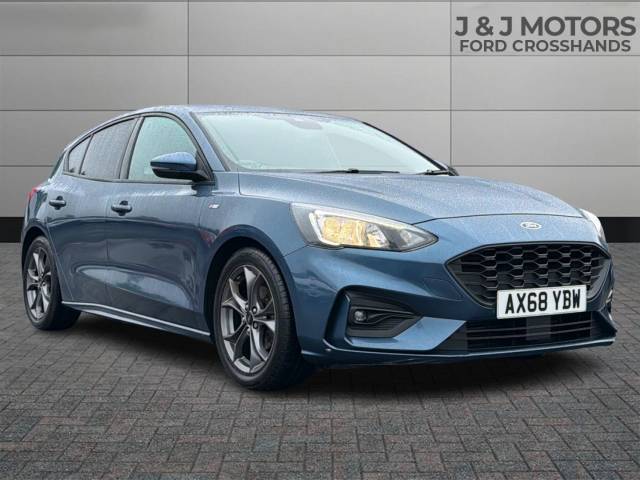 Ford Focus 1.0 EcoBoost 125 ST-Line 5dr Hatchback Petrol Blue